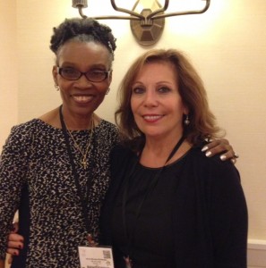 Dr. Verna Brooks-MacKenzie and Karen Giblin at NAMS 2014