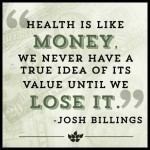 health is money